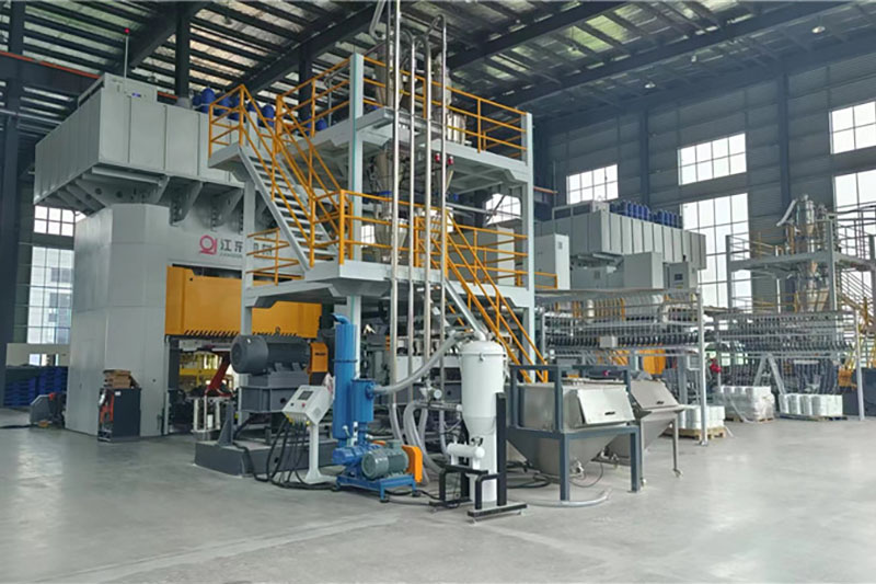 LFT-D long fiber molding production line (2)